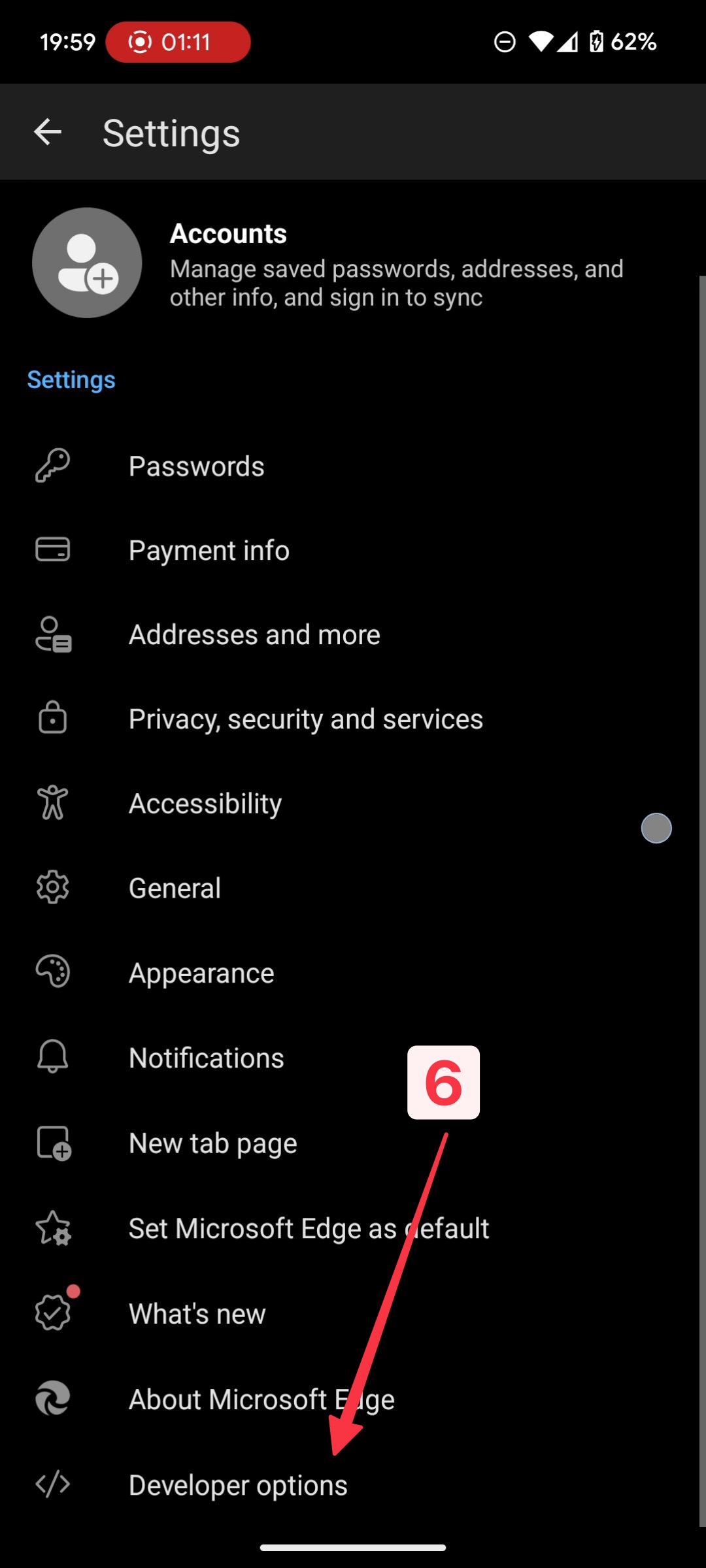 Developer Mode Activated